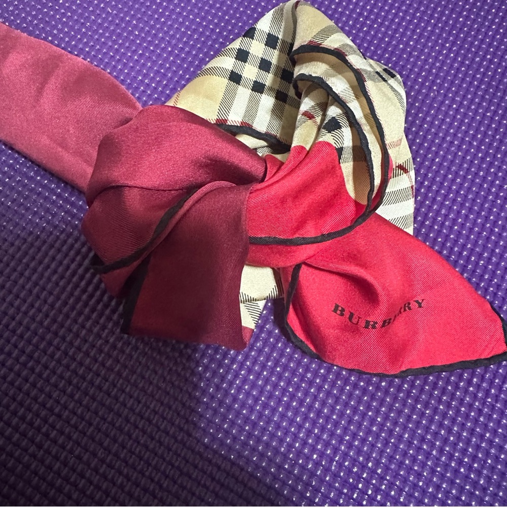 Burberry square scarf
